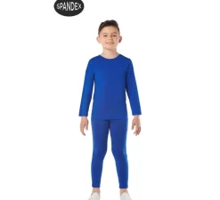 Best Conjunto Maillot Spandex en 2 piezas color Azul para niños