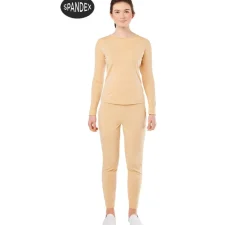Conjunto Maillot Spandex en 2 piezas color Beige para hombre