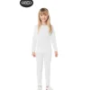 Conjunto Maillot Spandex en 2 piezas color Blanco para niños