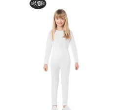Conjunto Maillot Spandex en 2 piezas color Blanco para niños