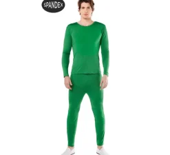 Online Conjunto Maillot Spandex en 2 piezas color Verde para hombre
