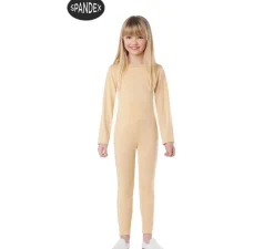 Conjunto Maillot Spandex en 2 piezas color Beige para niños