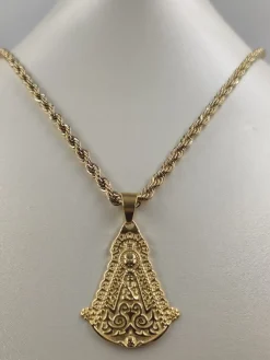 Discount Yeam Joyas Cordón con Virgen del Rocío