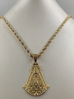 Discount Yeam Joyas Cordón con Virgen del Rocío