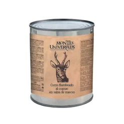 Discount Montes Universales Corzo flambeado al cognac en salsa de nueces (800g)