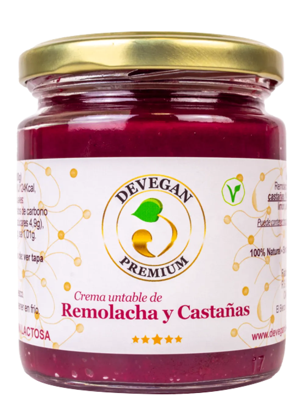 Best Devegan Crema untable de Remolacha y Castañas