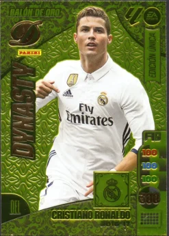 Cristiano Ronaldo Balon de Oro Dynasty 2024-25 cromo Panini Adrenalyn XL La Liga 24/25 - Cristiano Ronaldo 2016-2017