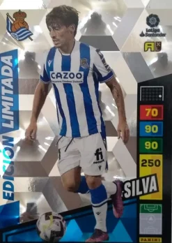 New PANINI Cromo de SILVA Edición Limitada ADRENALYN XL 2022 2023 Jugón191