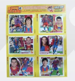 Cromo Stars Panini Album + Todos los cromos(54) sin pegar 2016 2017