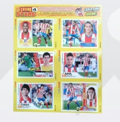 Cromo Stars Panini Album + Todos los cromos(54) sin pegar 2016 2017