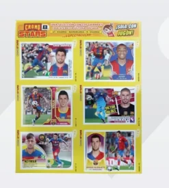 Cromo Stars Panini Album + Todos los cromos(54) sin pegar 2016 2017