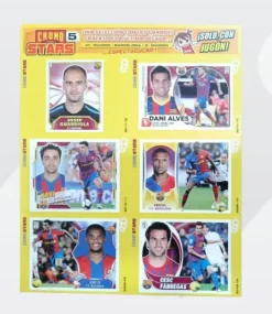 Cromo Stars Panini Album + Todos los cromos(54) sin pegar 2016 2017