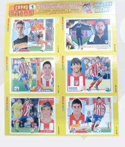 Cromo Stars Panini Album + Todos los cromos(54) sin pegar 2016 2017