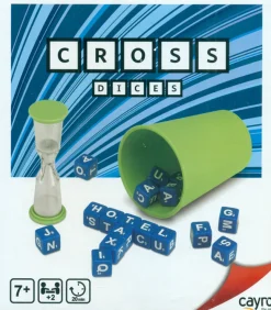 Cross-dices. El alucinante juego de formar palabras con dados