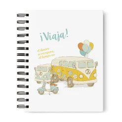 Cuaderno solidario A5 furgoneta Fundación Prodis