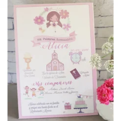 Cuadro comunión lienzo