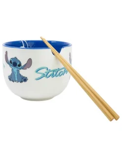 Cuenco Bol para Ramen con Palillos Stitch
