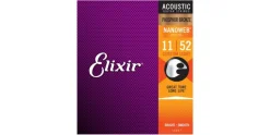 Online Punto Ahorro Cuerdas para Guitarra Elixir Nanoweb Custom Light Phosphor (11-52)