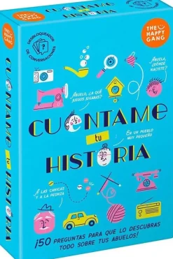 Cuéntame tu historia ¡50 preguntas para que lo descubras todo sobre tus abuelos!