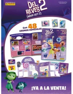 Del Revés (Inside out) Álbum de cromos vacío Colección 2024 pegatinas