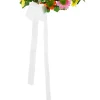 Diadema de flores con cinta