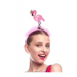 Online Disfraces Lucero Diadema Rosa Flamenco lentejuelas
