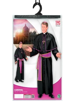 Disfraz adulto Cardenal morado