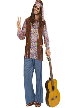 Disfraz Adulto Chico Hippie Psicodélico
