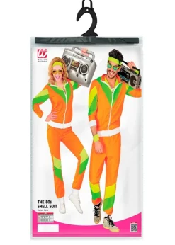 Best Widmann Disfraz Adulto Unisex Chandal Años 80 Naranja