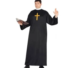 Disfraz barato de Cura hombre