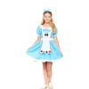 Disfraz de Alicia con Vestido Azul para niña