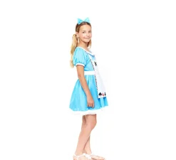 Disfraz de Alicia con Vestido Azul para niña