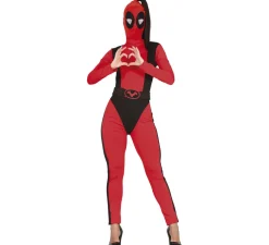 Hot Disfraz de Anti heroína Roja para mujer