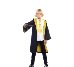 Disfraz de Aprendiz de Mago Amarillo para niño