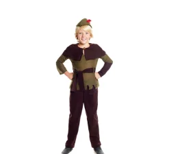 Disfraz de Arquero del Bosque para niño