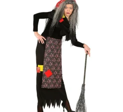 Hot Disfraz de Bruja Befana Italiana para mujer