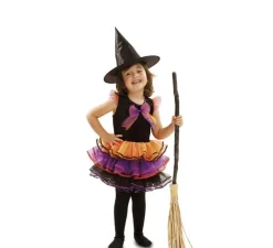 Disfraz de Bruja Fantasía para bebé y niñas para Halloween