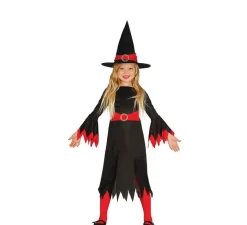 Disfraz de Bruja Negra para niña
