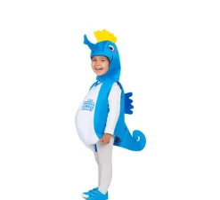 Best Disfraz de Caballito de Mar Azul para bebé y niños