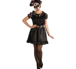 Best Disfraz de Catrina Negra para mujer