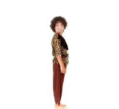 Disfraz de Cavernícola Animal Print para niño