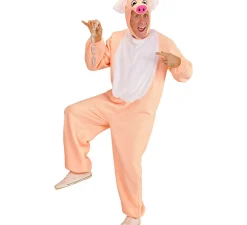 Disfraz de Cerdo con Capucha para hombre
