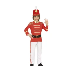 Disfraz de Chico Majorette Rojo para niño