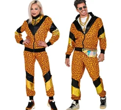 New Disfraz de Chándal de Shop Leopardo Años 80 para mujer