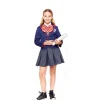 Best Disfraz de Colegiala Moderno Azul para niña