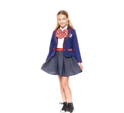 Best Disfraz de Colegiala Moderno Azul para niña