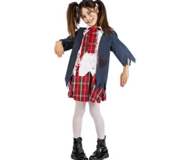 Discount Disfraz de Colegiala Zombie para niña