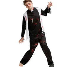 Clearance Disfraz de Cura Zombie para hombre