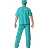 Disfraz de Doctor Azul con Mangas Cortas para Hombre