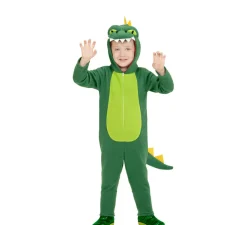 Sale Disfraz de Dragón Verde con Capucha y Cola para niños